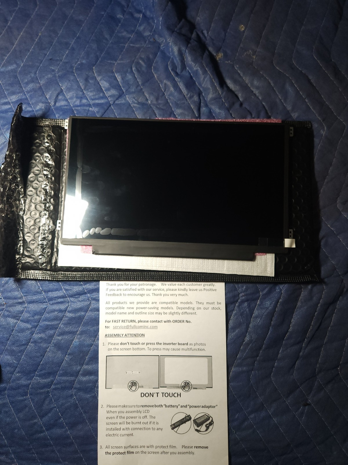 11.6″ LED LCD Glossy 1366×768 16:9 Laptop Screen Panel Boehydis N116L1