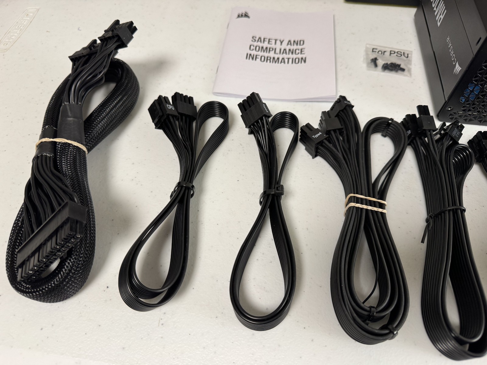 Corsair RM1000e 80 Plus Gold Efficiency 1000W Fully Modular Power Supply
