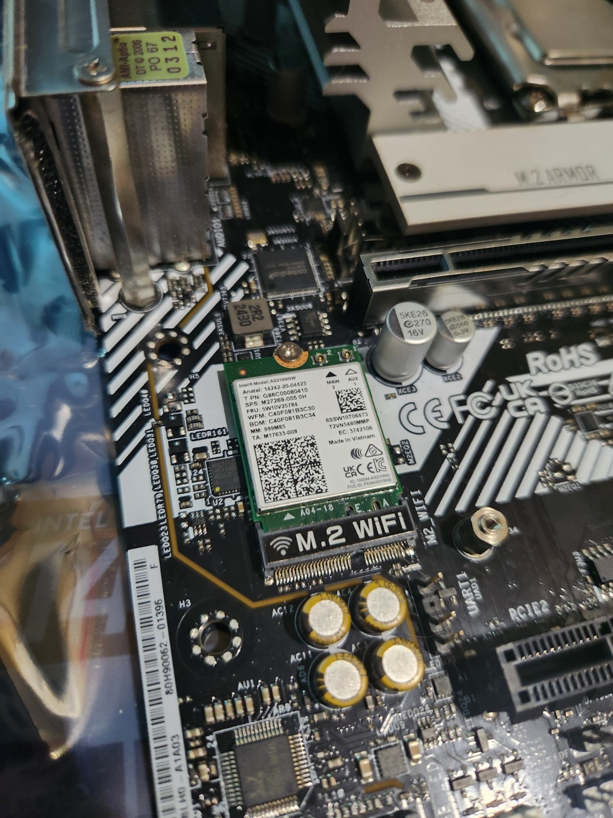 Intel I-5 14600K, AsRock B760M Pro RS W/Wifi Combo!