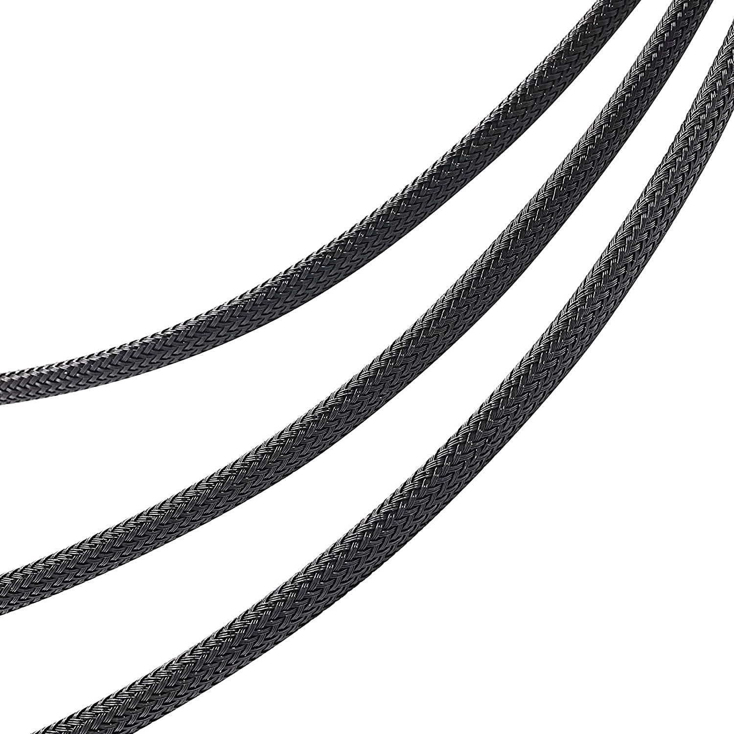 ThreeBulls 2 Pack 3 Way 4 Pin PWM Fan Splitter Cable, 10.6 inches, [‘black’]