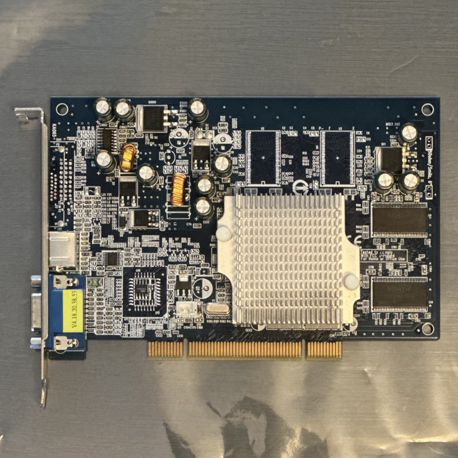PNY GeForce4 MX 4000 PCI 64MB DDR VGA S-Video Graphics Card – Tested & Works
