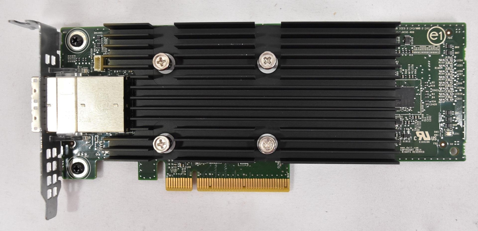Dell LSI 12Gbps PCIe Host Bus Adapter Dual Port T93GD