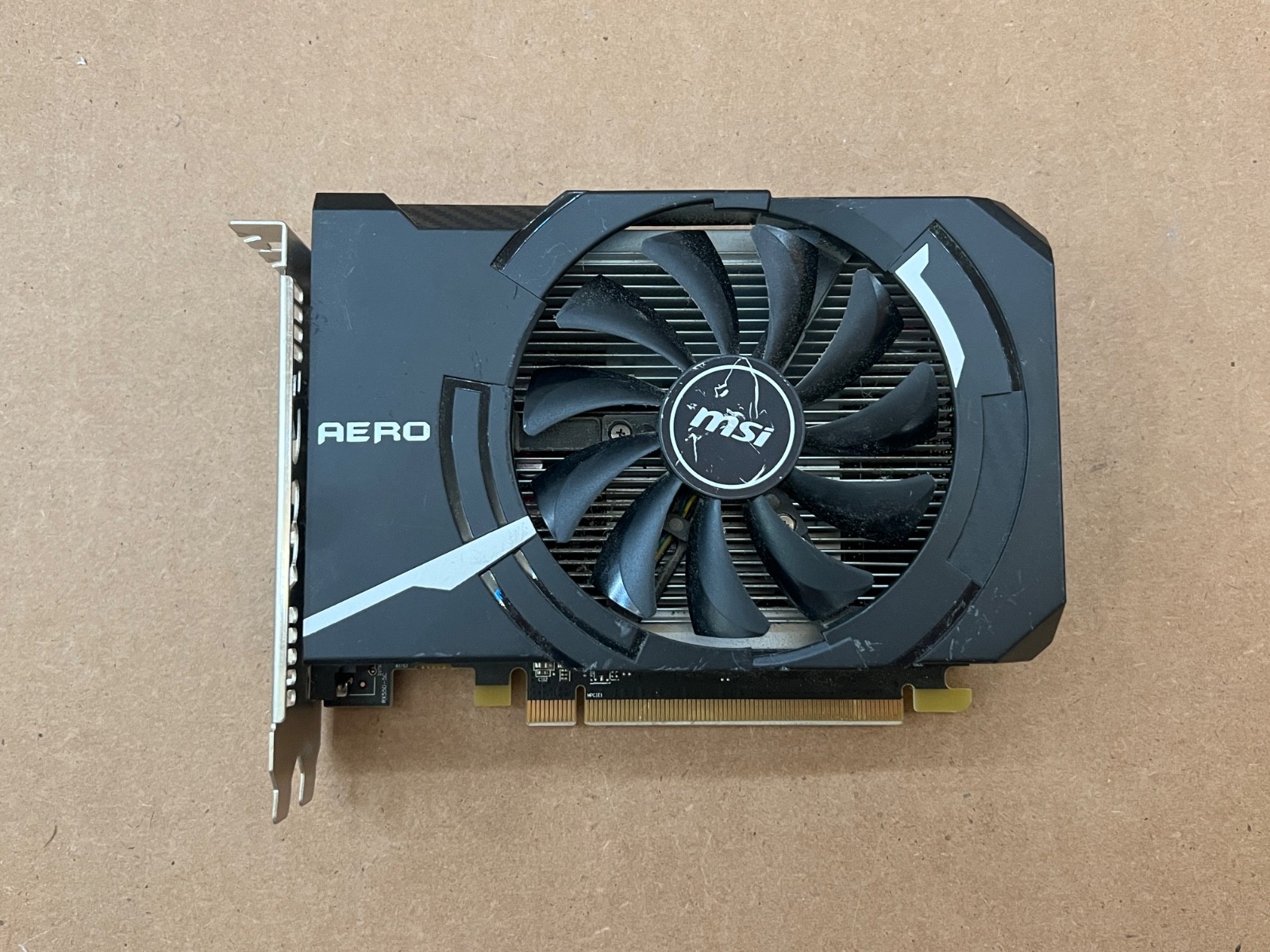 MSI Radeon RX 550 4GB GDDR5 PCI E x16 RX 550 AERO ITX 4G OC Video Card