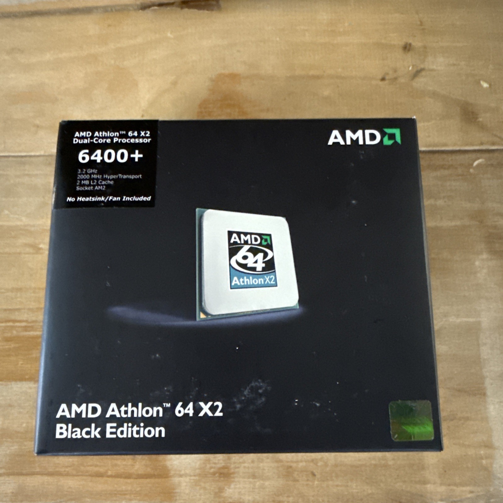 AMD Athlon 64 X2 6400+ 3.2 GHz Dual-Core Black Edition ADX6400CZWOF Processor