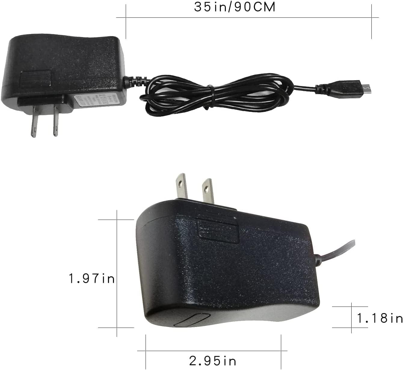 Durable 5V 2000mA Micro USB Wall Charger, Ideal for Smartphones & Tablets
