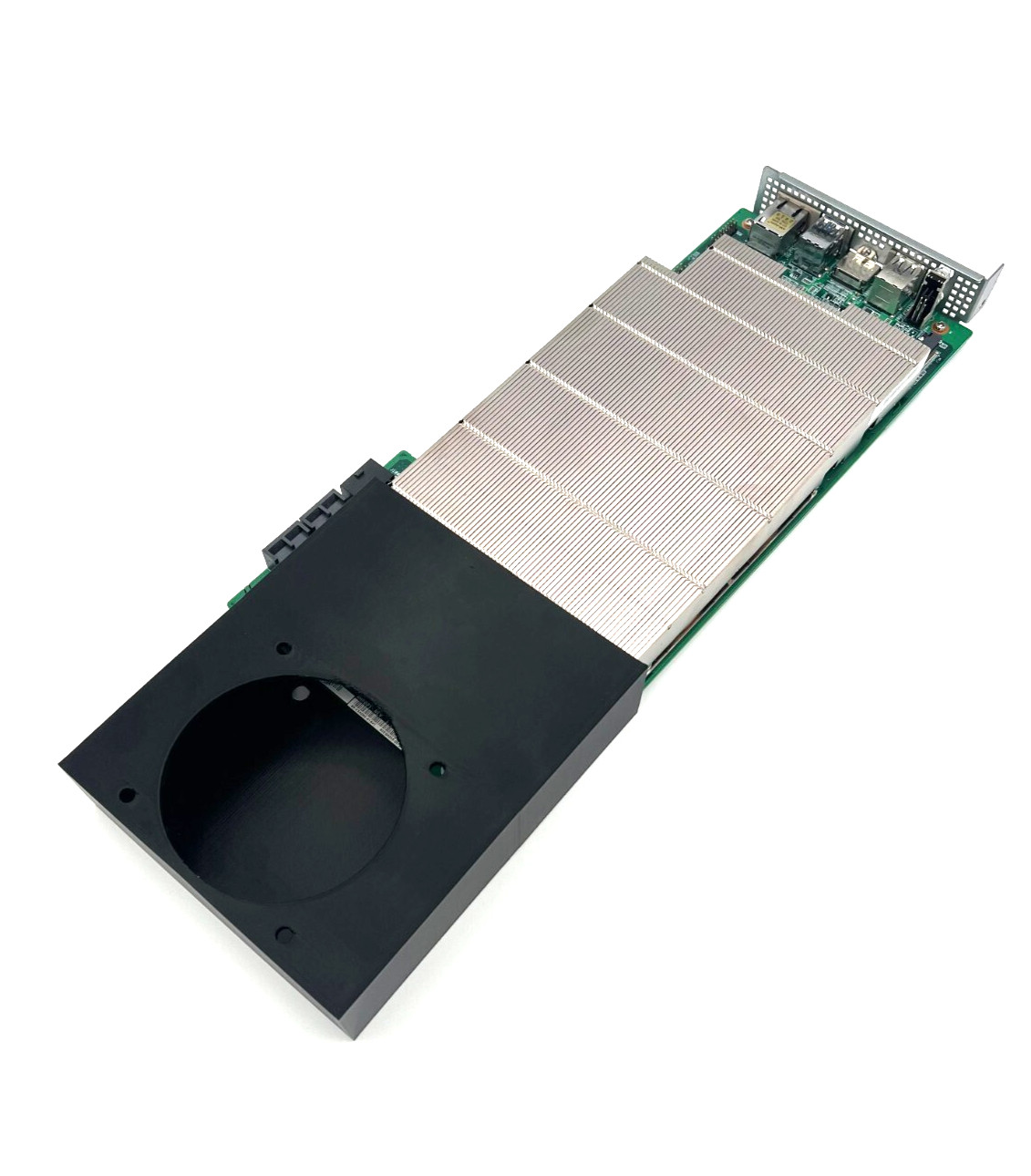 BC250 80mm FAN SHROUD DUCT Cooling Asrock BC-250 Black White Red Silver Yellow