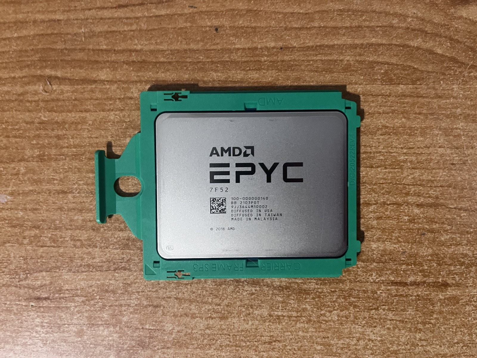 AMD epyc 7f52 CPU processor 16 core 32 thread