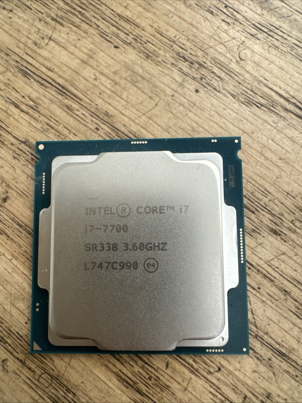Intel Core i7-7700 SR338 3.6GHz 8MB Cache 4-Core Desktop CPU Processor