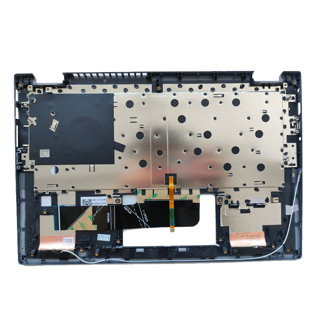 NEW For Flex 5-14ALC05 Laptop (ideapad)Palmrest Backlit Keyboard Platinum Grey