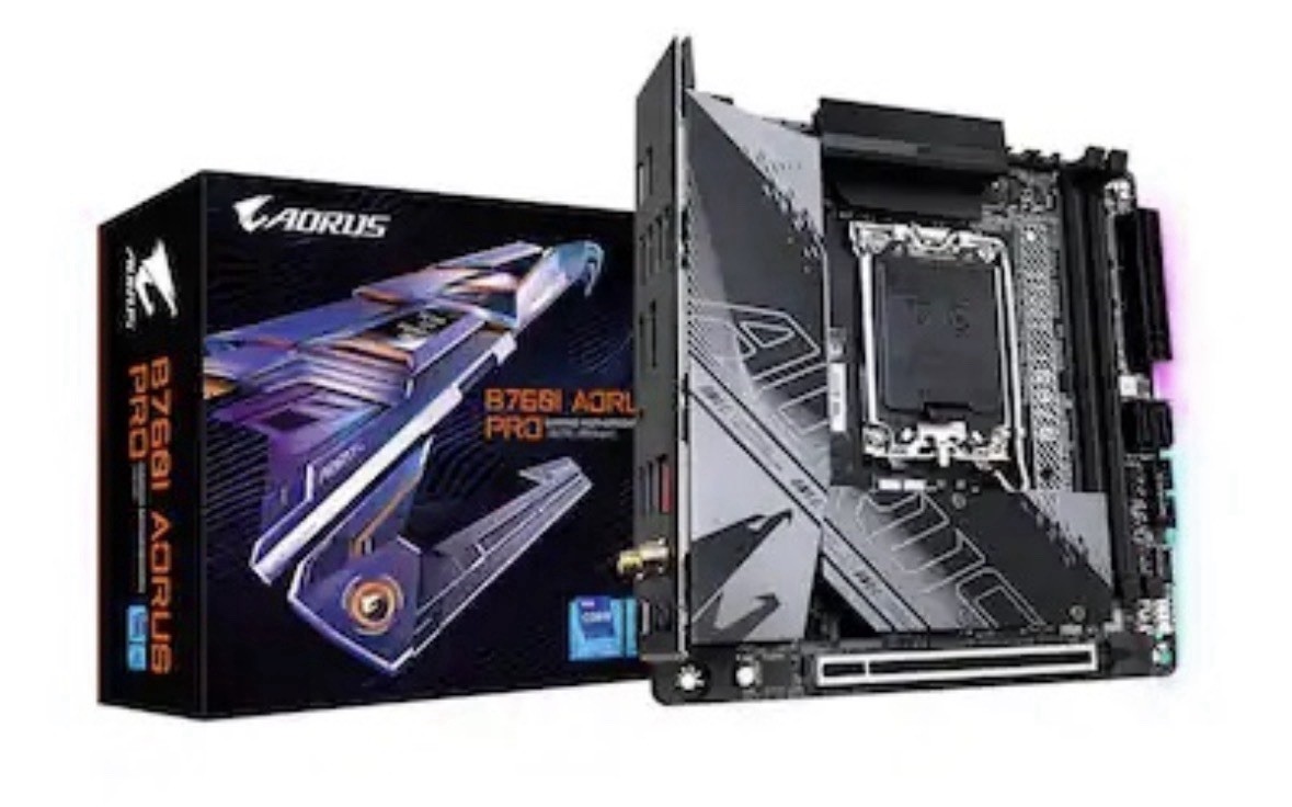 AORUS B760I AORUS PRO Mini-ITX Intel LGA 1700 DDR5 Gaming Motherboard