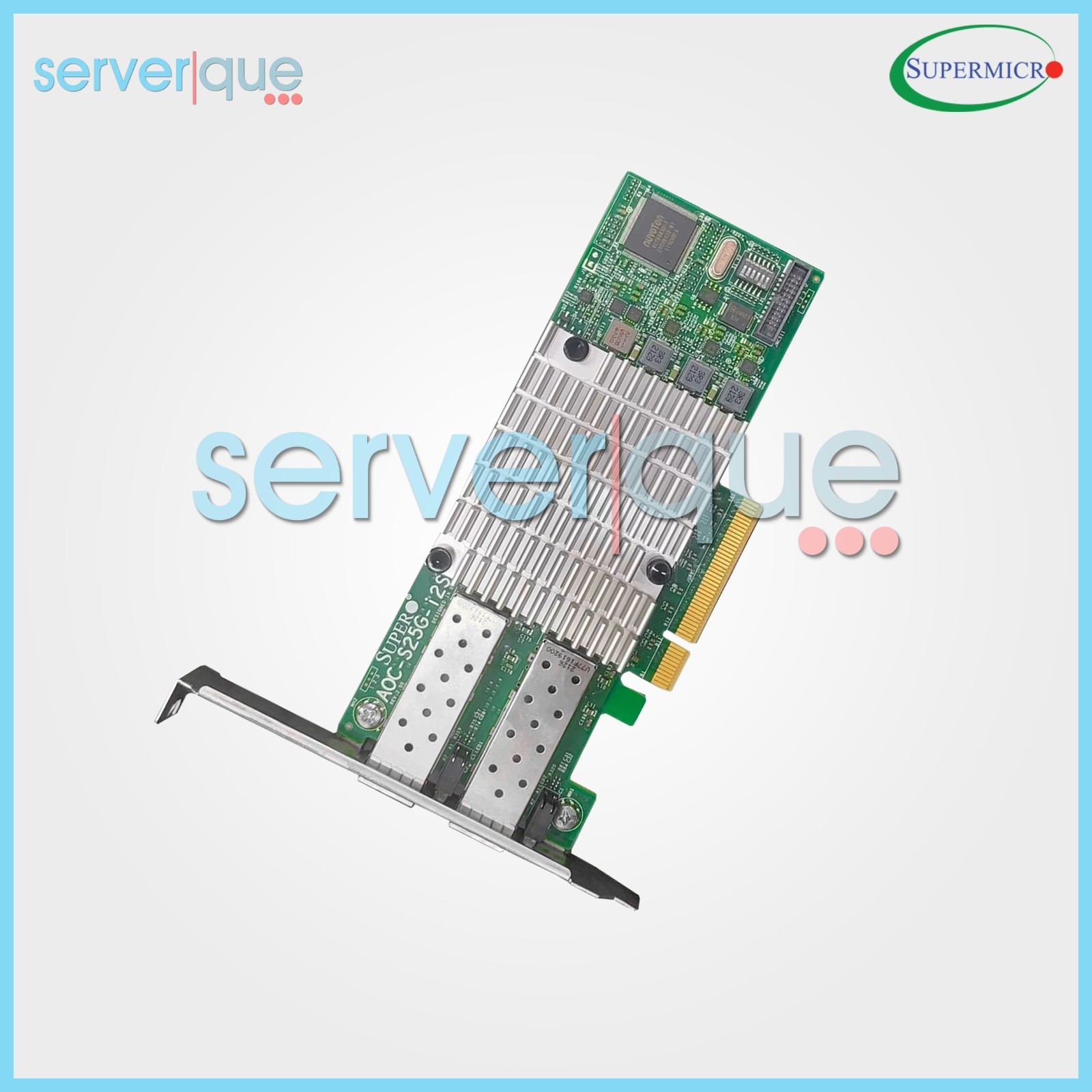 SuperMicro AOC-S25G-i2S 25Gbps Dual-Port SFP28 PCI-Express x8 Network Adapter