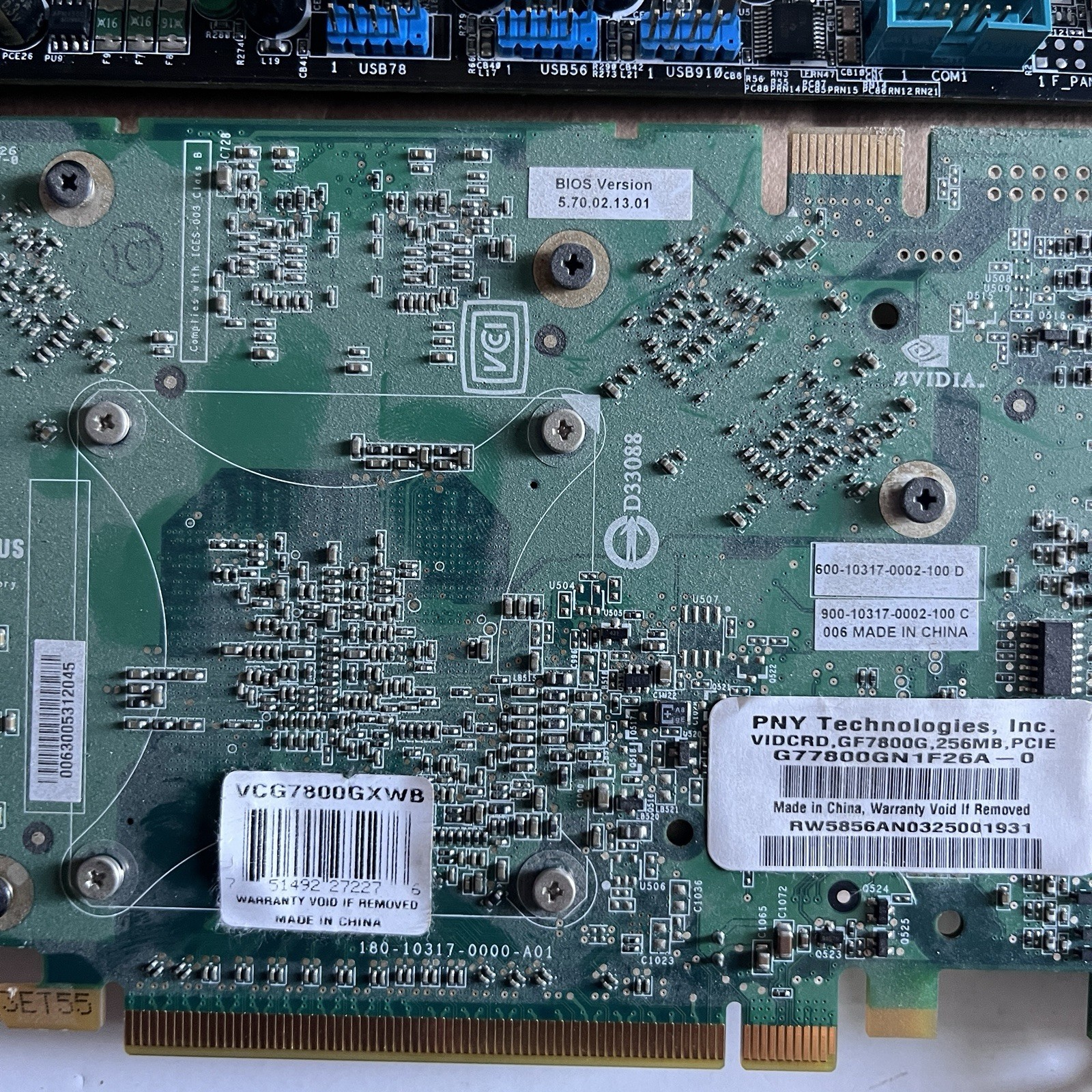 ASUS A8N-SLI Deluxe ATX Socket 939 AMD Athlon 64 X2 PNY 7800GT 2GB RAM READ