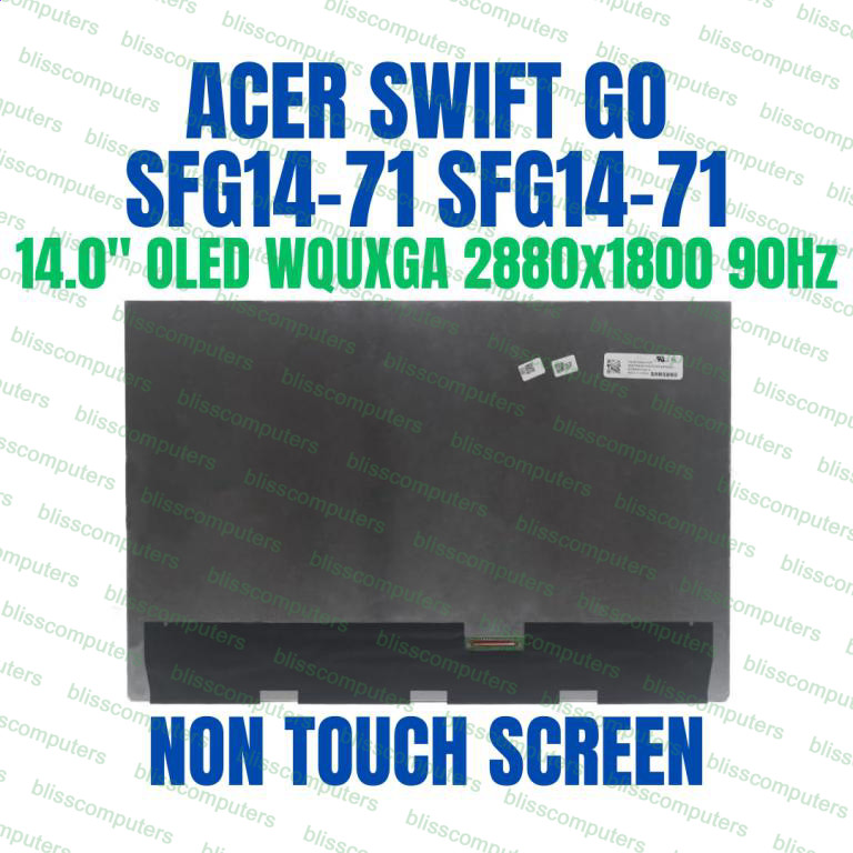 14″ ATNA40YK11-0 WQXGA+ 2880×1800 OLED Display LCD Non Touch Screen Panel