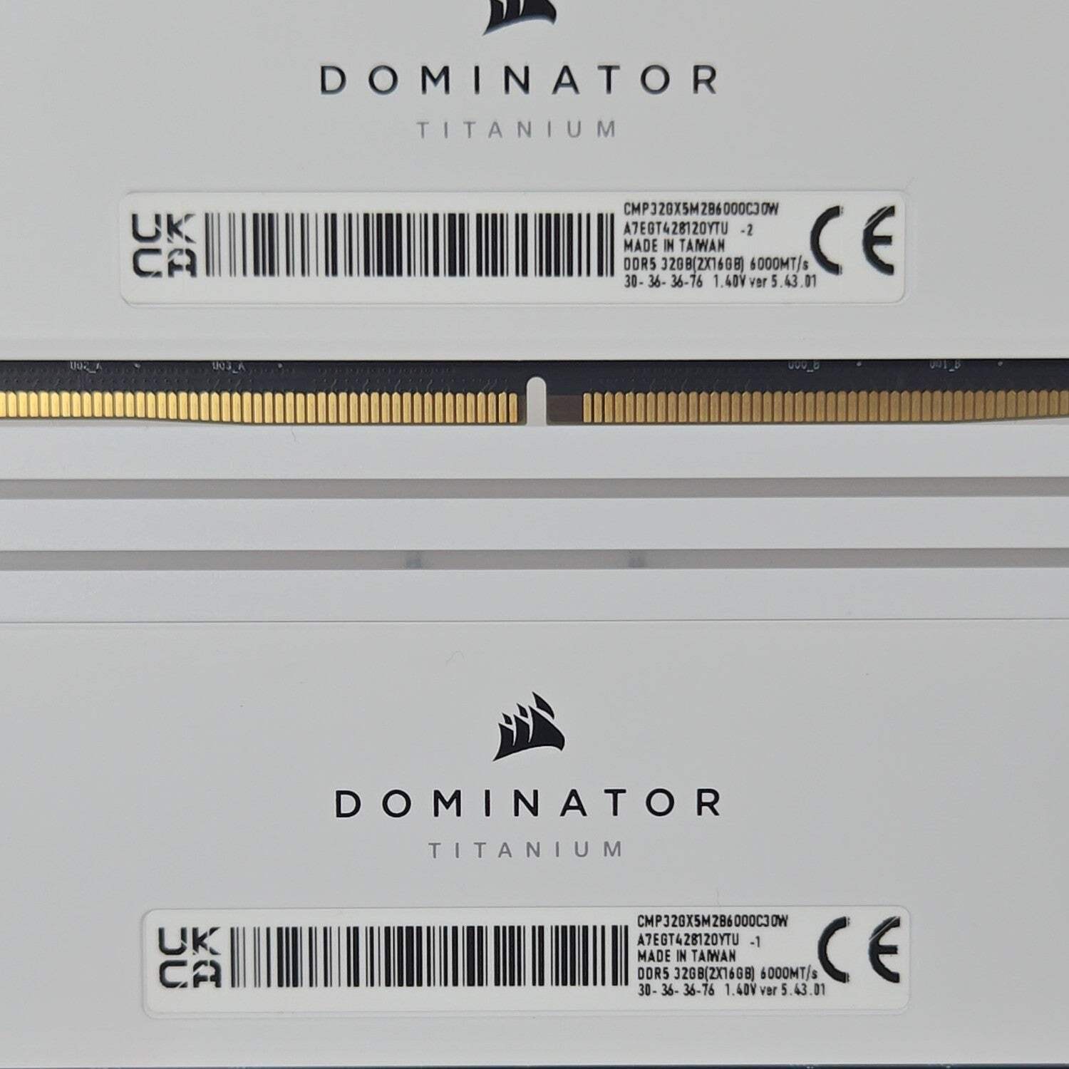 Corsair Dominator Titanium DDR5 32GB (2x16GB) RAM DDR5 6000MHz