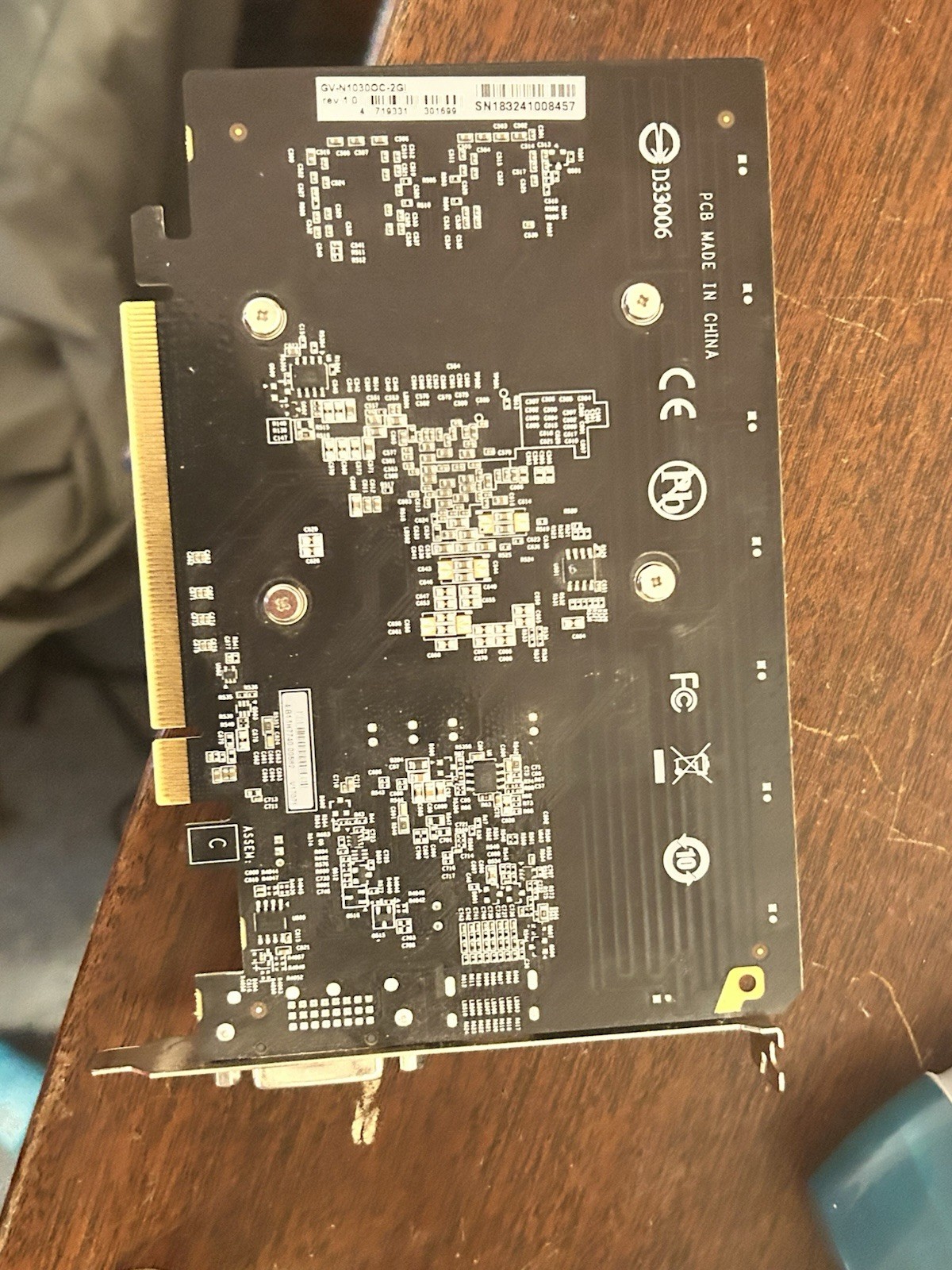 GIGABYTE GeForce GT 1030 2GB GDDR5 PCIe x16 DirectX HDMI DVI-D Multi-Monitor