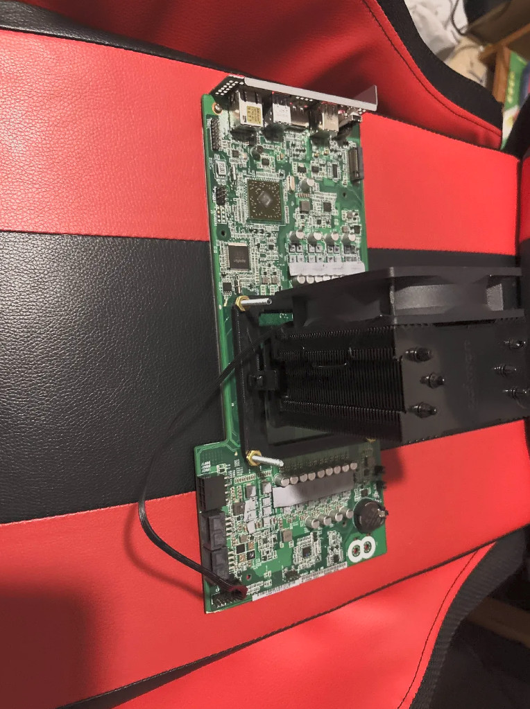 AsRock AMD APU BC-250 to Am4 Cooler Heatsink Mount Adapter BC250 : 3D Printed
