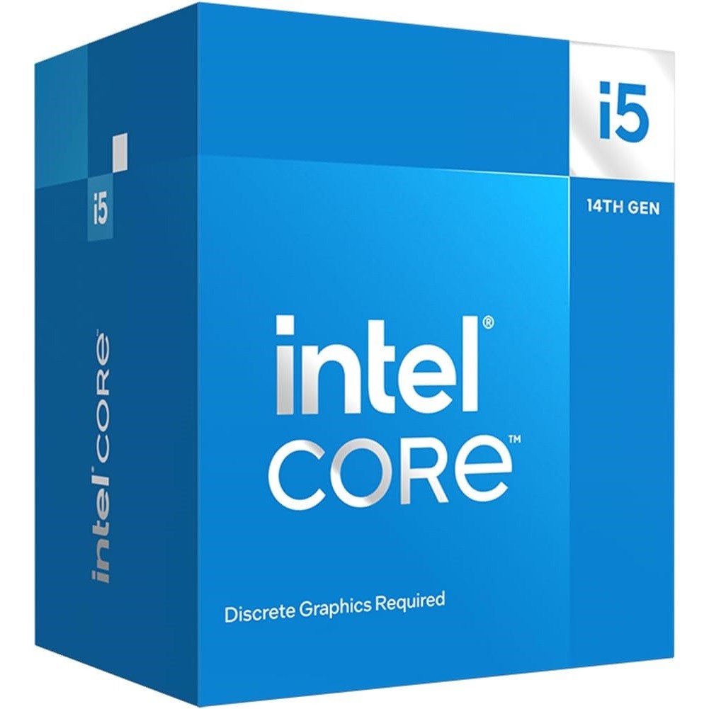 Intel i5-14400F 4Core 2.50GHz OC LGA-1700 Boxed Processor BX8071514400F