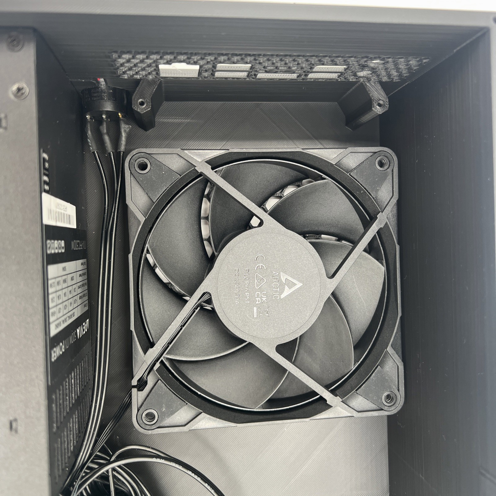 AMD BC250 OC Edition Steam Machine Computer Case Kit FLEX ATX Power Supply Fans