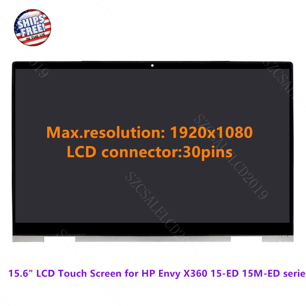 For HP Envy X360 15-ED1055WM 15-ED1066NR 15.6″ LCD Display Touch Screen Assembly