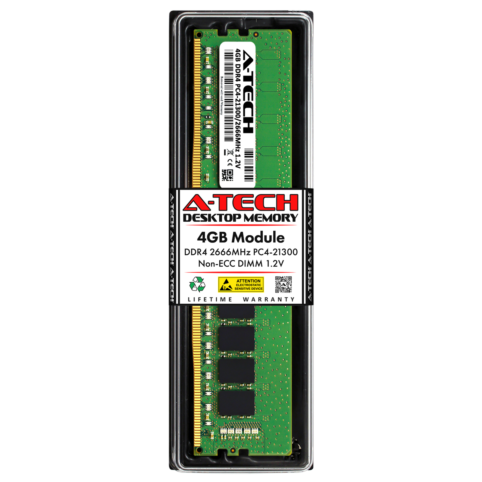 4GB DDR4-2666 ASUS ESC ESC500-G4 P10S WS Memory RAM