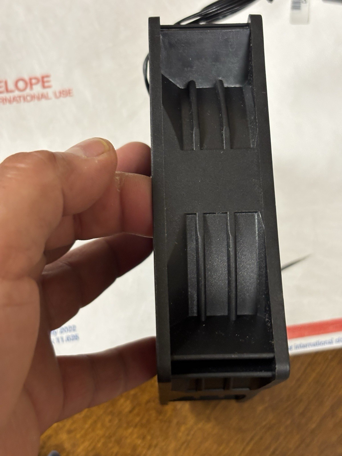 Silverstone 120mm PWM Black Server Fan, Anti Vibration Pads 1200 rpm CC12032H12D