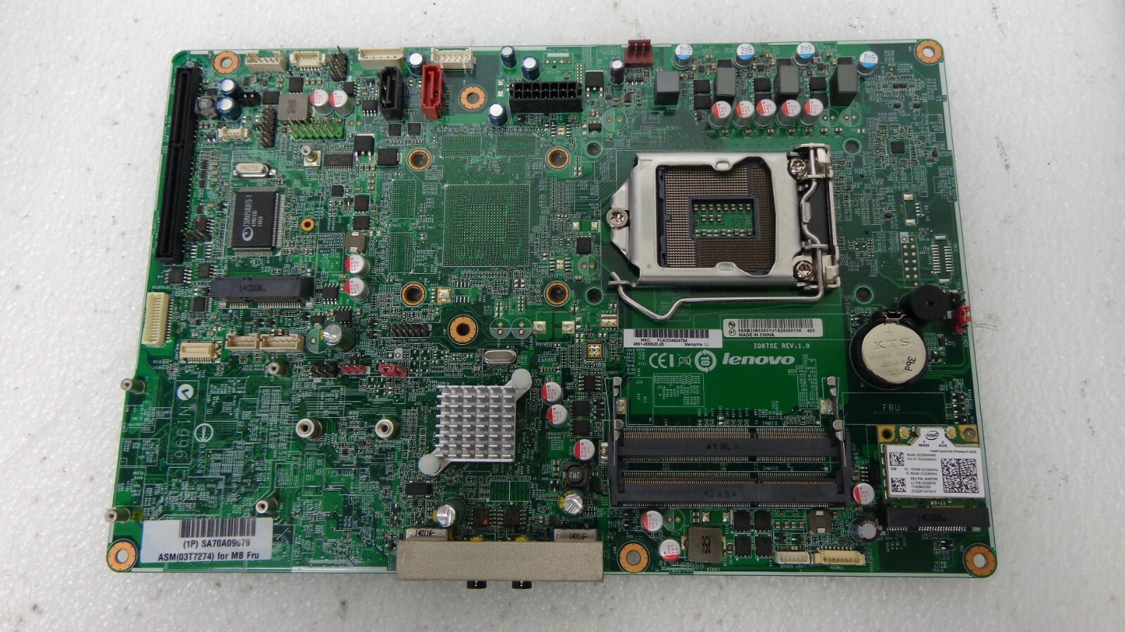 Lenovo ThinkCentre M93z Motherboard IQ87SE REV 1.0