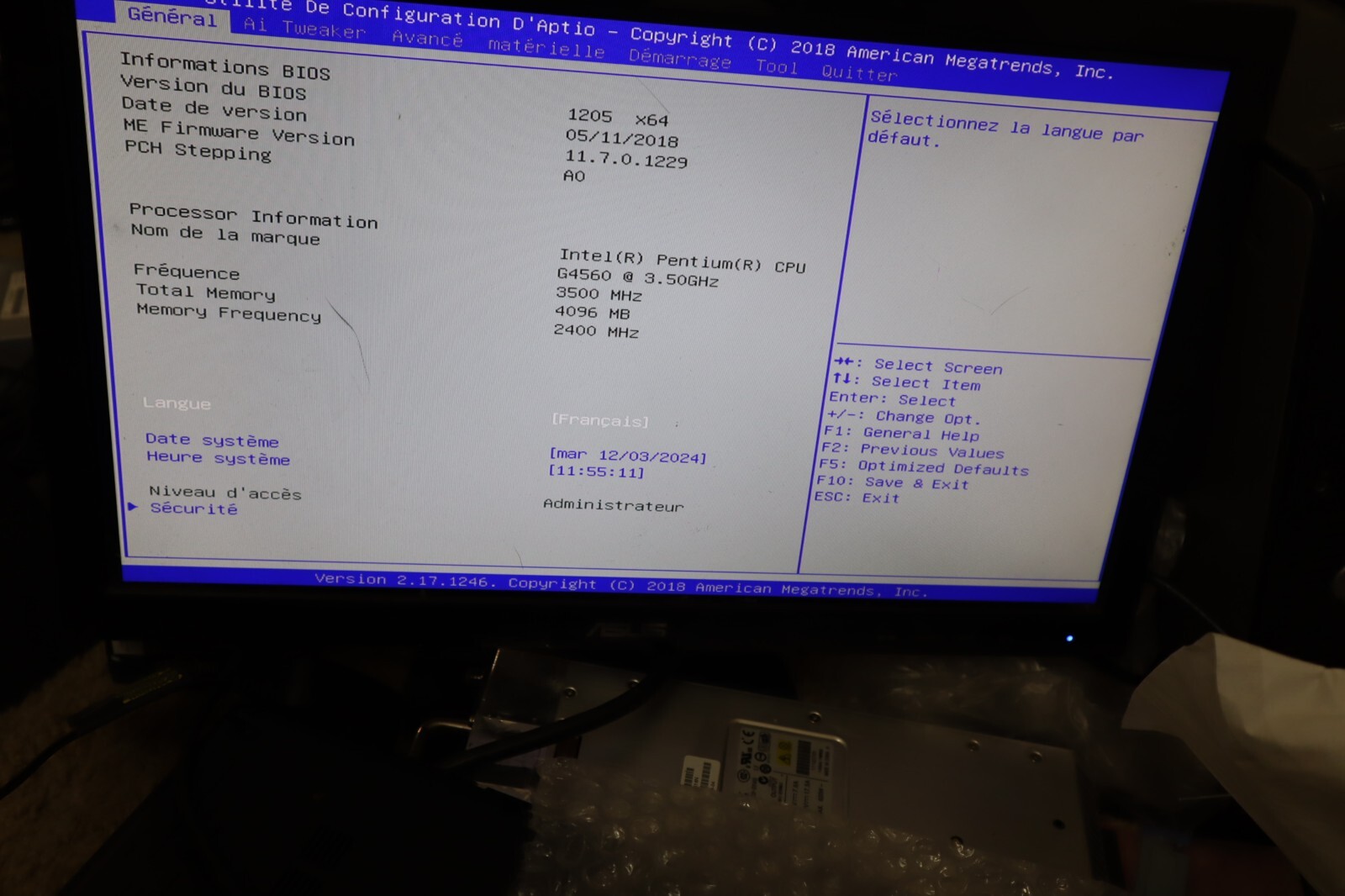 ASUS Motherboard PRIME B250M-C LGA 1151 DDR4 RAM mATX + Fan +I/O Shield