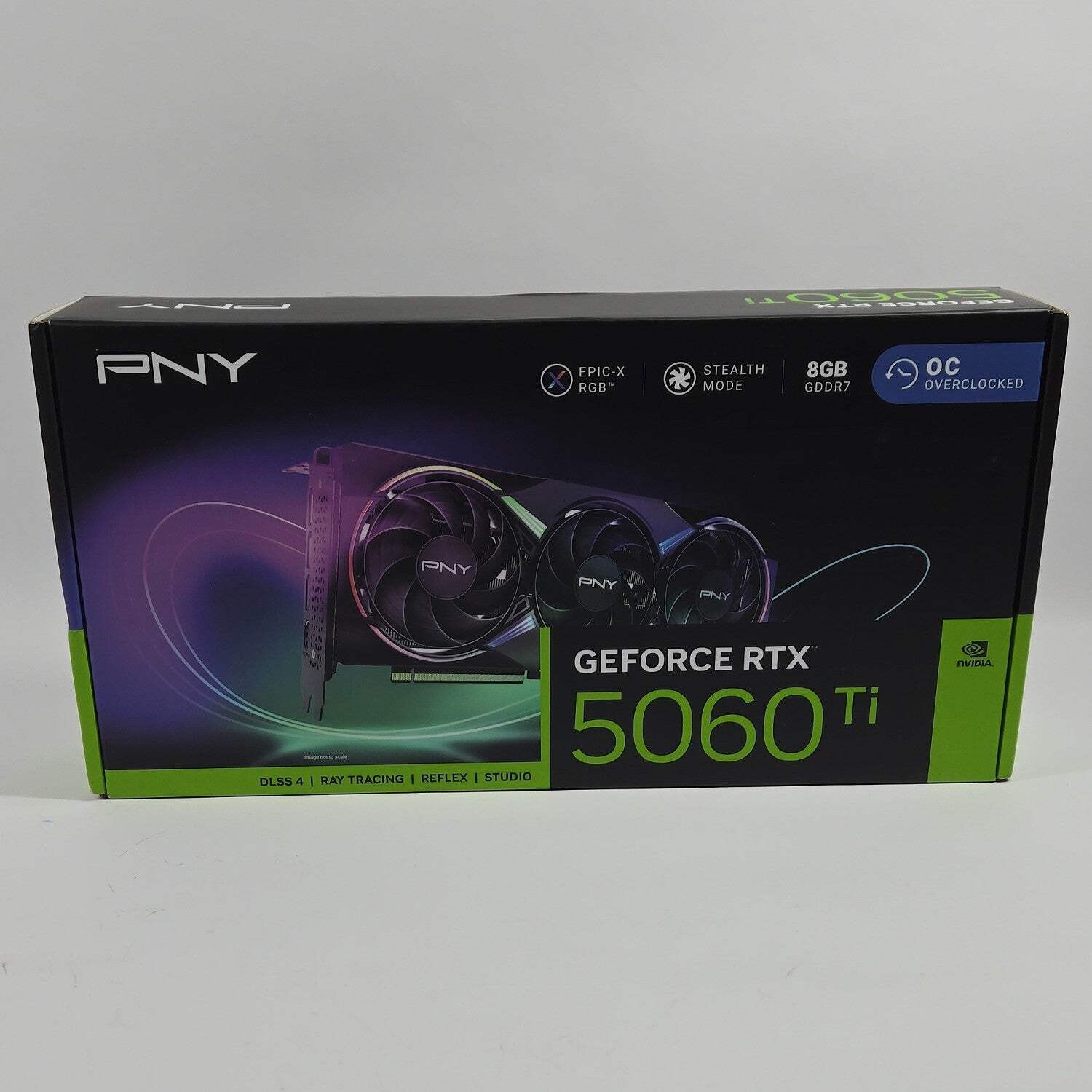 New PNY GeForce RTX 5060 Ti OC 8GB GDDR7 Graphics Card VCG5060T8TFXXPBW1-0