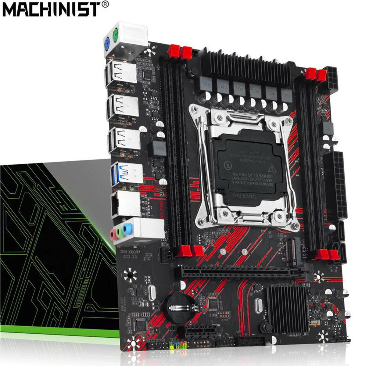 MACHINIST X99 Motherboard LGA 2011-v3 DDR3 M.2 for Intel Xeon 2666/2696 V3 CPU