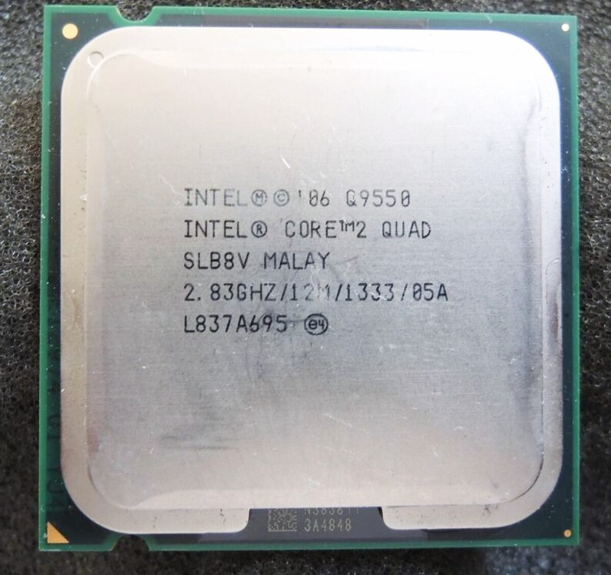 Used Intel Core 2 Quad Q9550 2.83 GHz 12M 1333 Quad-Core Processor LGA775 CPU