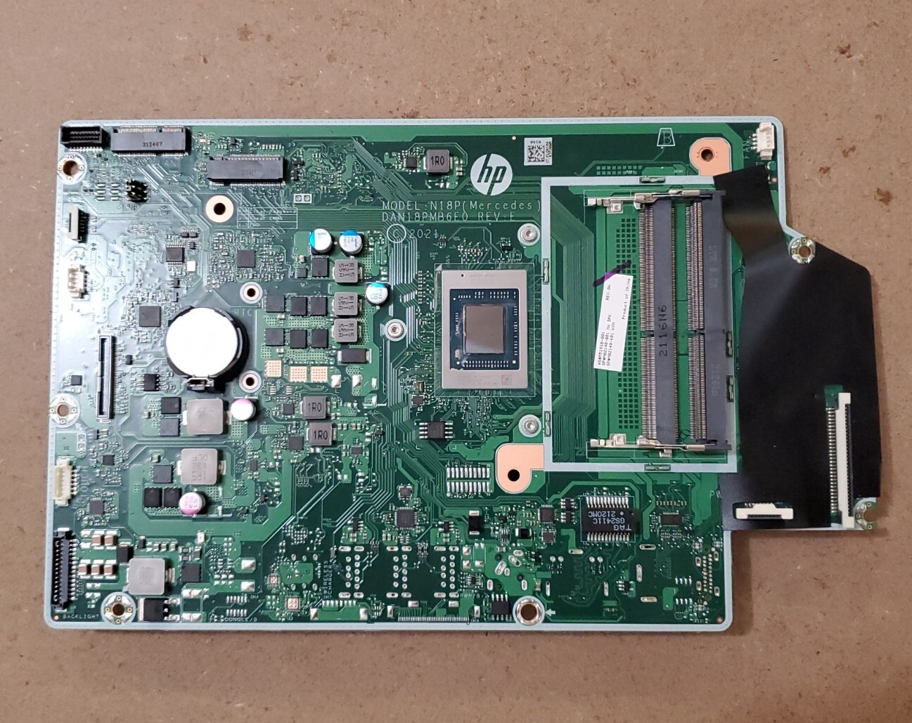 HP 24-C 27-C Mercedes Motherboard AMD Ryzen 5 5500U M82140-002 M51918-002