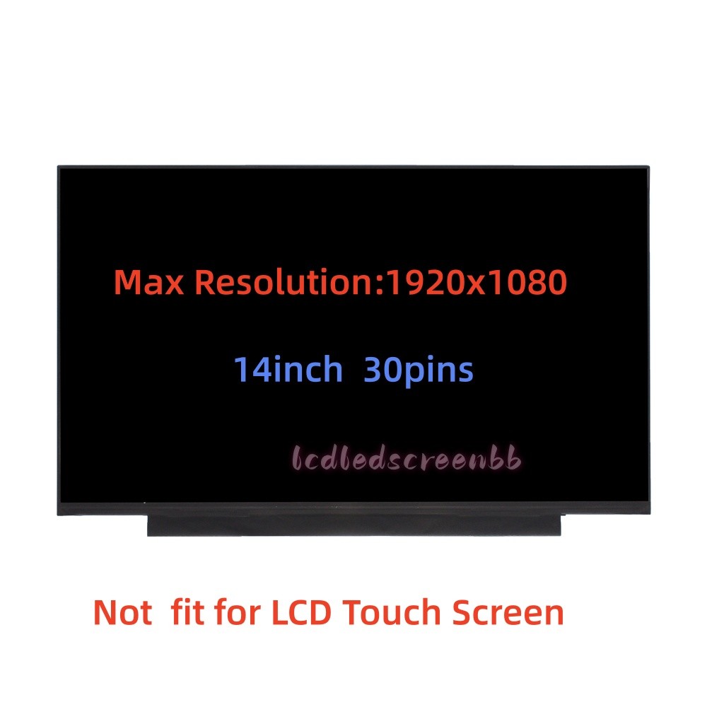 For NV140FHM-N48 NV140FHM-N49 V8.1 V8.3 V8.5 14″FHD LED LCD Display Screen Panel