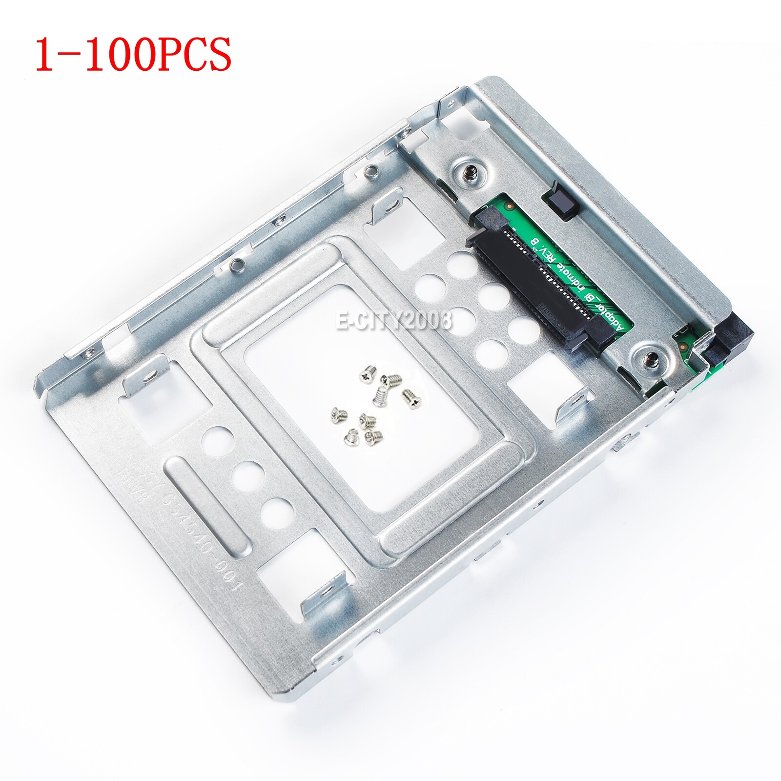 Lot 654540-001 SATA/SSD 2.5″ to 3.5″ Drive Adapter for HP 651314-001 774026-001