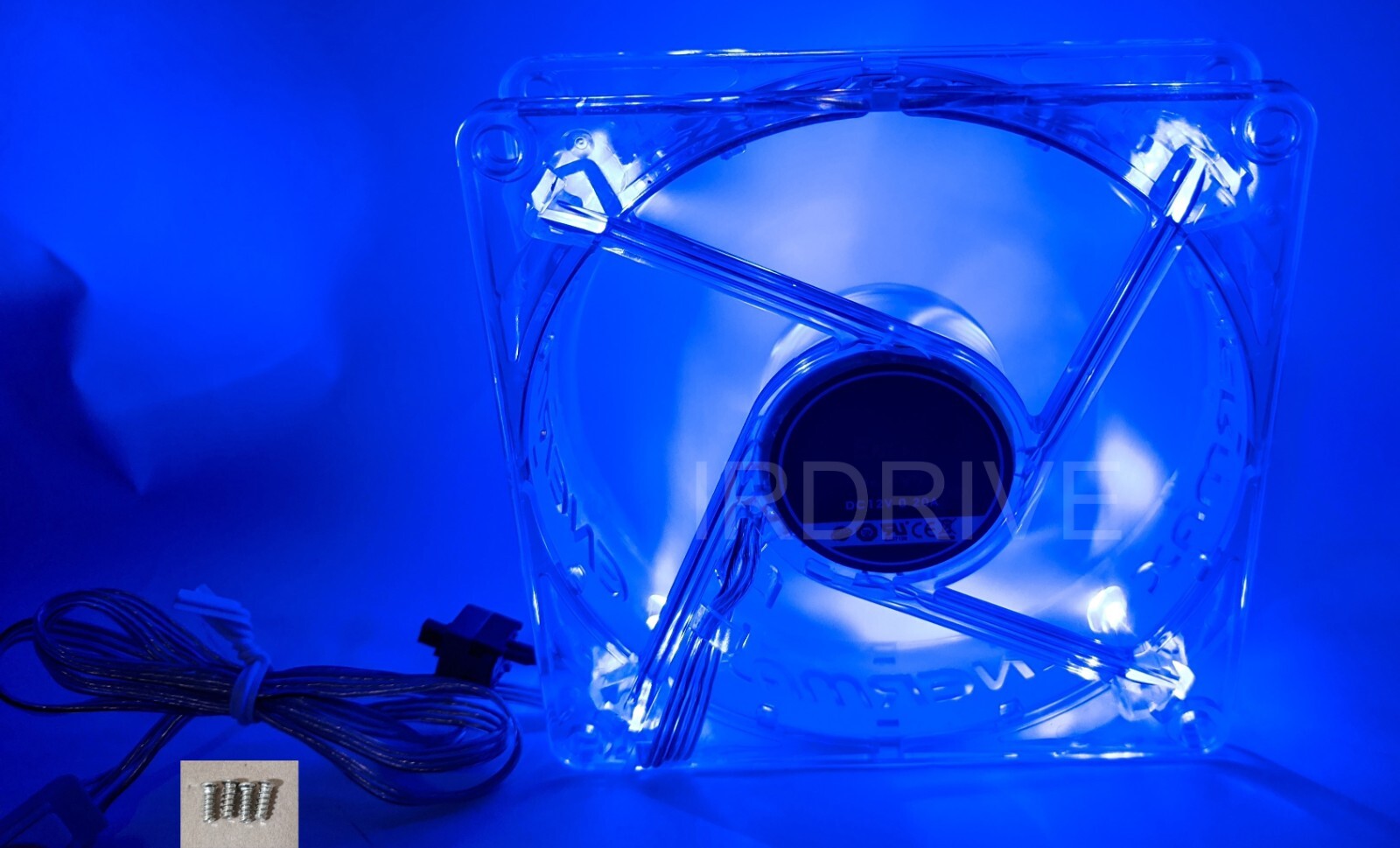 3-Pack: Enermax Twister 92mm x 25mm Blue LED 3pin 12V 0.4A PC Case Cooling Fan