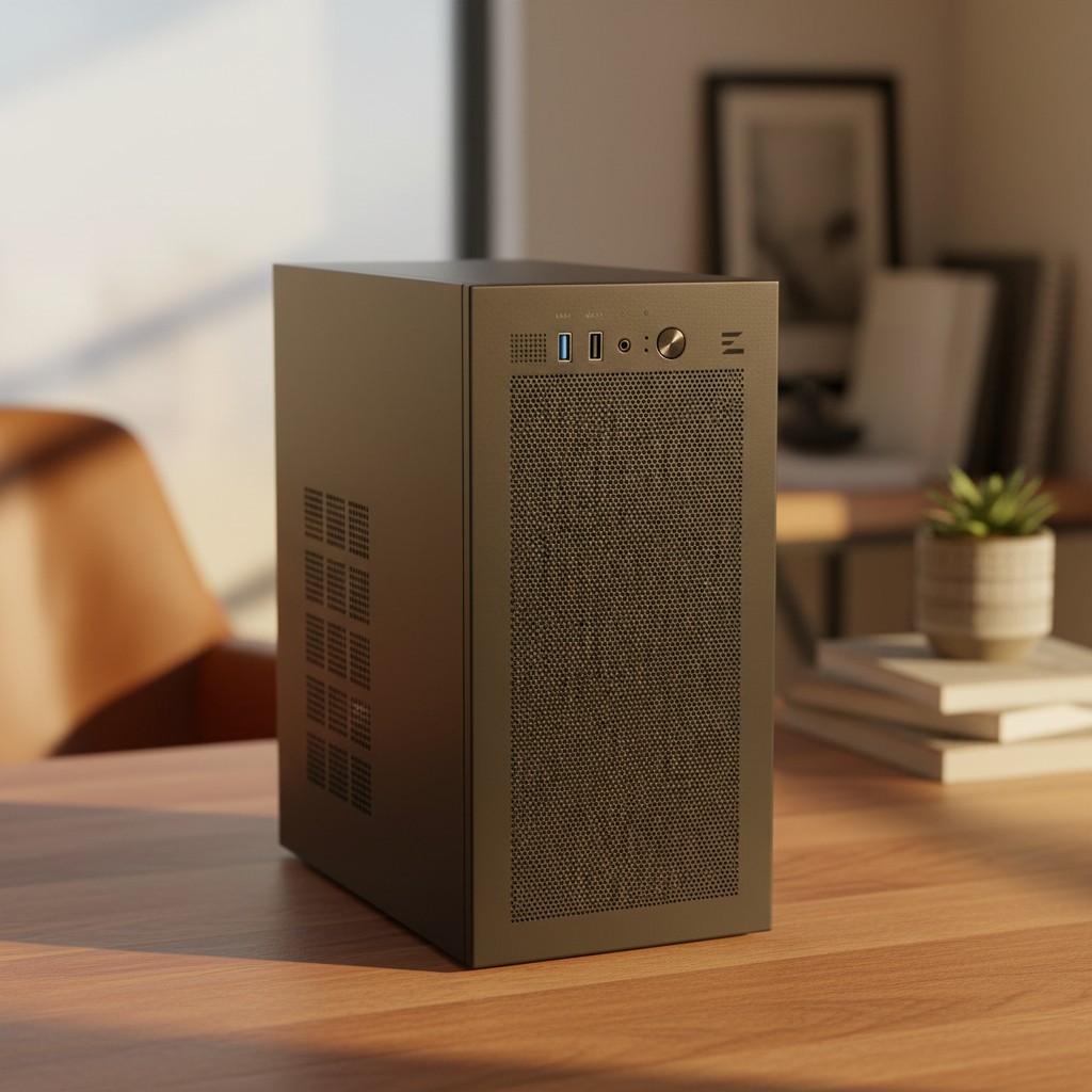 Durable CUBIX Mini Tower Chassis for Gaming & Business | Supports ATX PSU