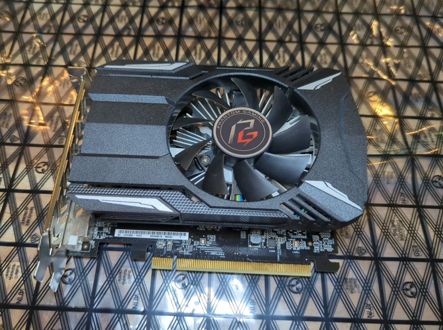 ASRock Phantom AMD Radeon RX 550 2GB PCIe HDMI DVI-D GPU Video Graphics Card
