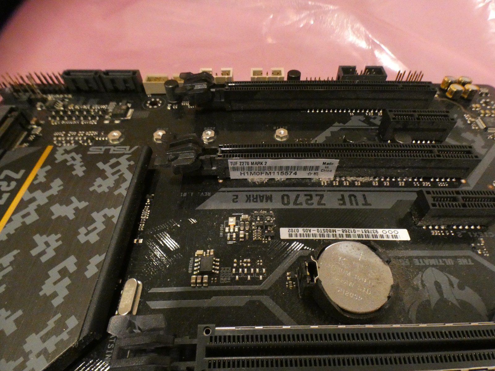 Asus TUF Z270 Mark 2 LGA 1151 DDR4 ATX Desktop Motherboard HDMI DVI Intel CPU