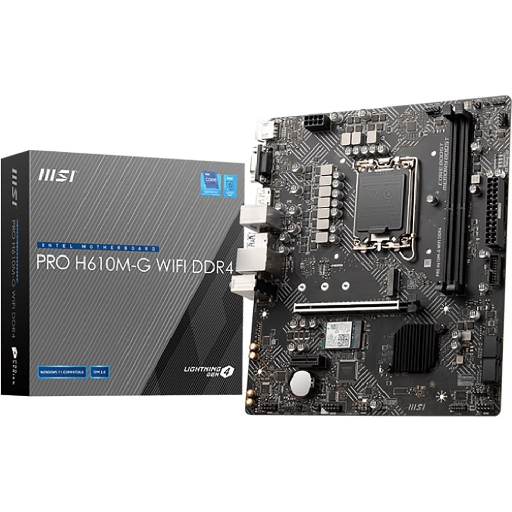 MSI Intel H610 DDR4 64GB – Open Box