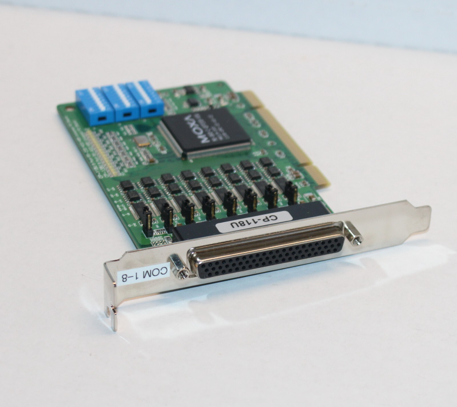 MOXA CP-118U – 8-port RS-232/422/485 Universal PCI serial board