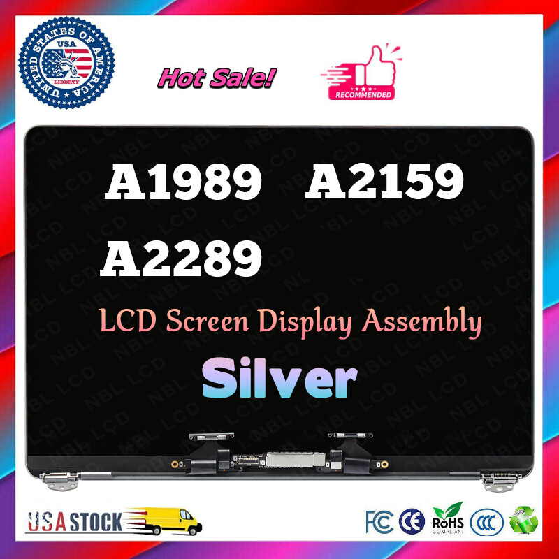 13″ For MacBook Pro A2159 A2289 A1989 2018 2019 LCD Screen Display Replacement