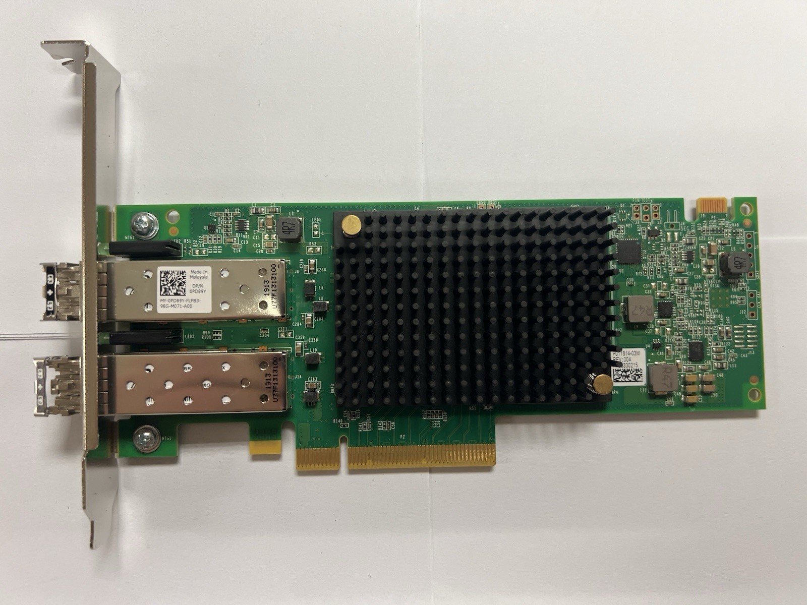 Dell LPe35002 Dual-Port 32Gb/s FC PCIe x8 Host Bus Adapter 0PD89Y