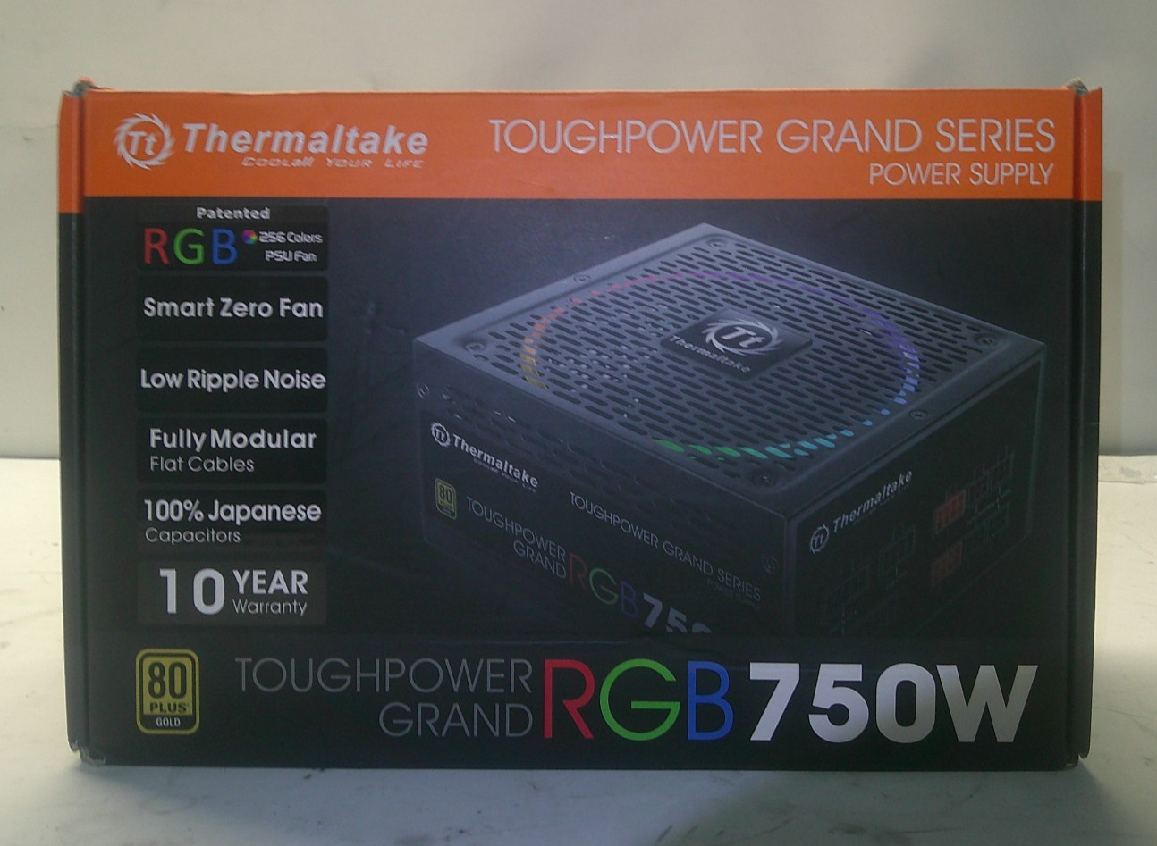 Thermaltake Toughpower Grand RGB TPG-0750F-R 80 Plus Gold 750W Fully Modular