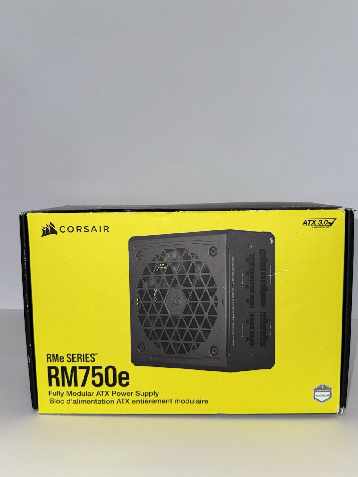 CORSAIR RM750e ATX 3.0 PCIe 5.1 Ready Fully Modular 750W Power Supply – 12V-2×6
