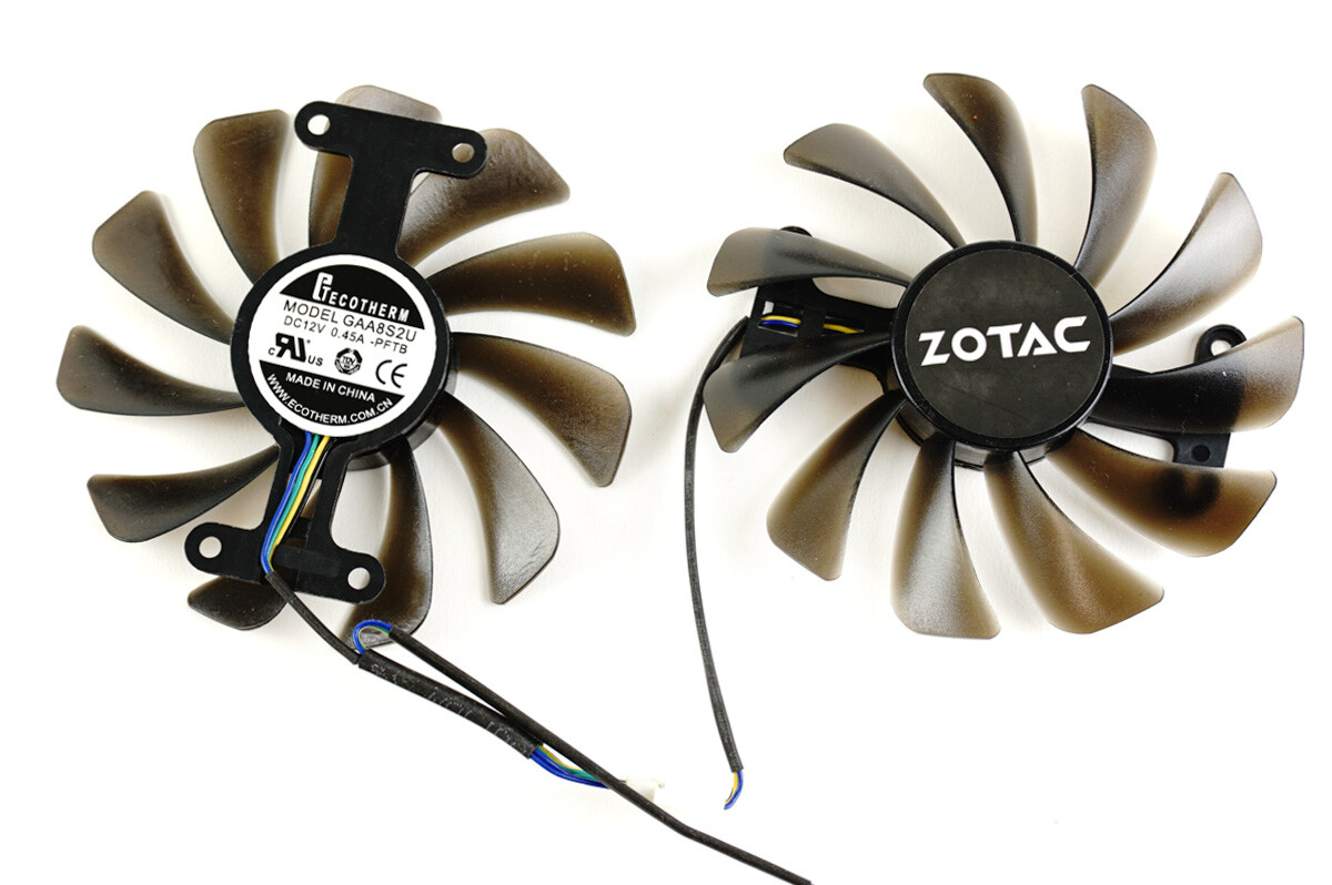 Full Set GPU Fan 95mm For Zotac 1070 1080 AMP! GAA8S2U | US Seller, Fast Ship!