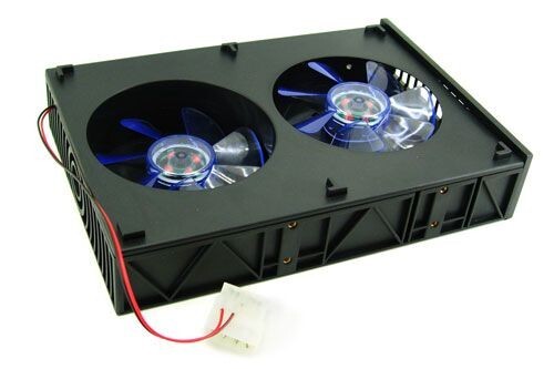 Computer 5.25″ Front Bay System Cooler Black