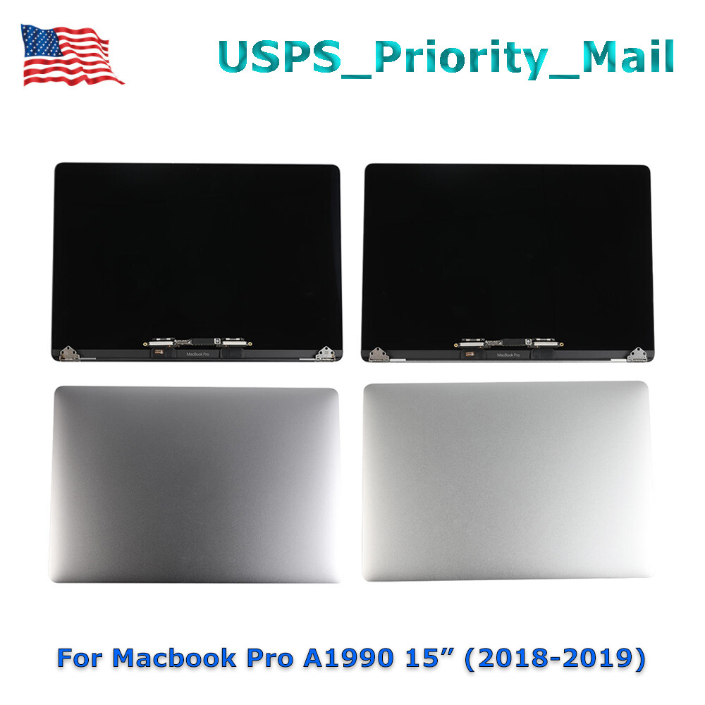 LCD Display Screen+Top Cover Assembly For MacBook Pro 15″ A1990 EMC: 3215 3359