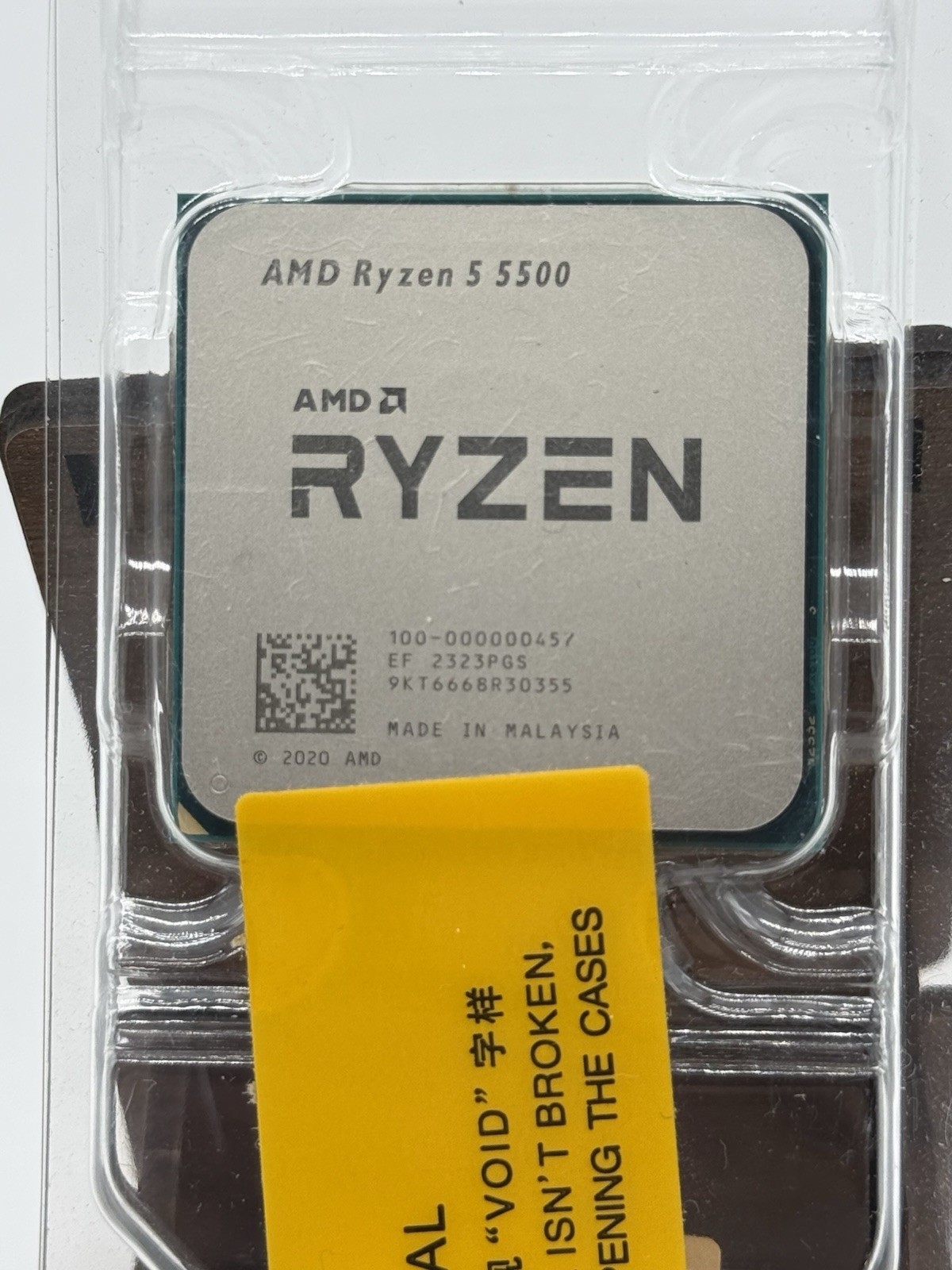 AMD Ryzen 5 5500 Desktop Processor (3.6 GHz, 6 Cores, Socket AM4)
