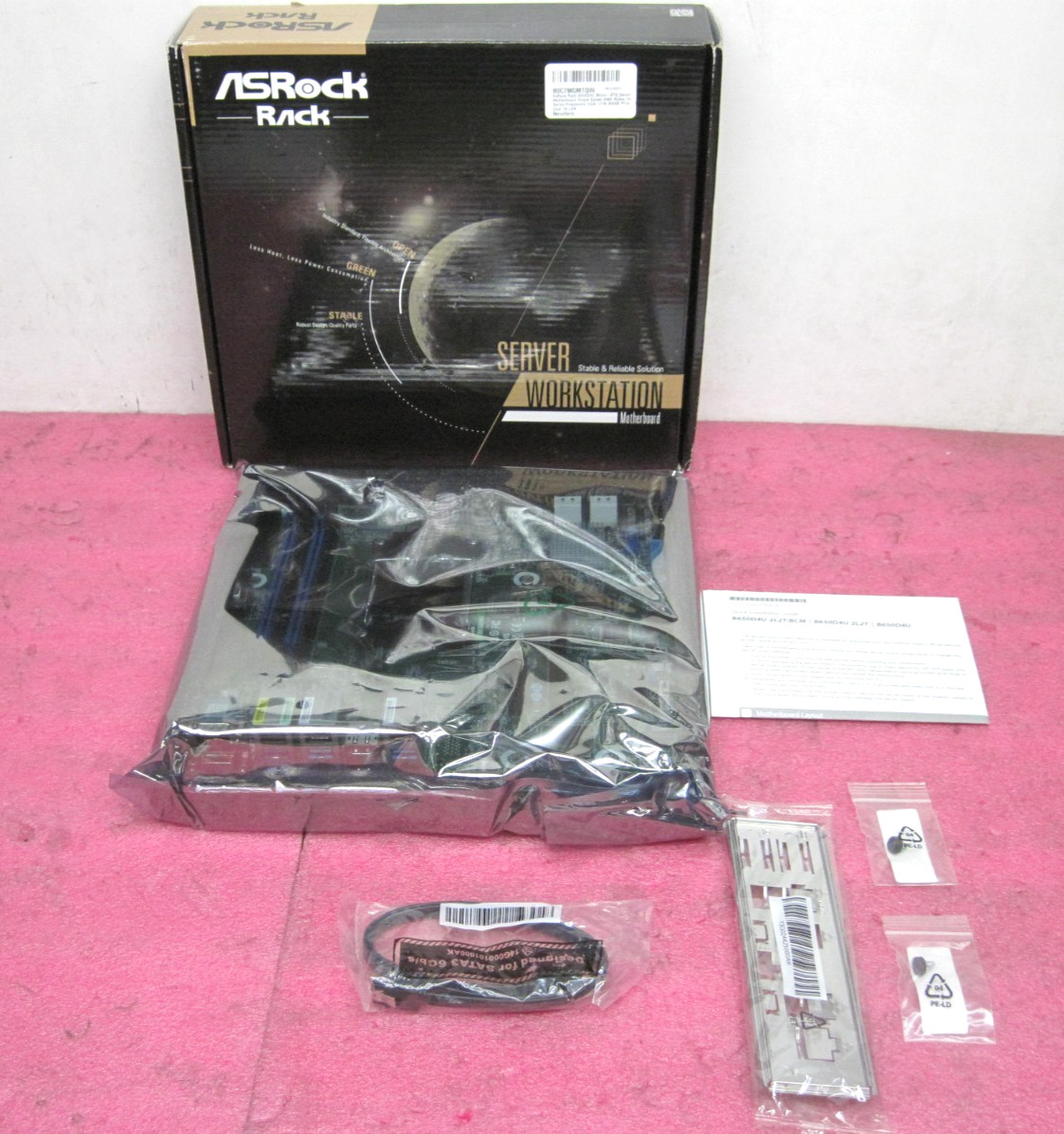 AsRock B650D4U Micro-ATX Server Motherboard One Socket AMD Ryzen 7000 Series T9