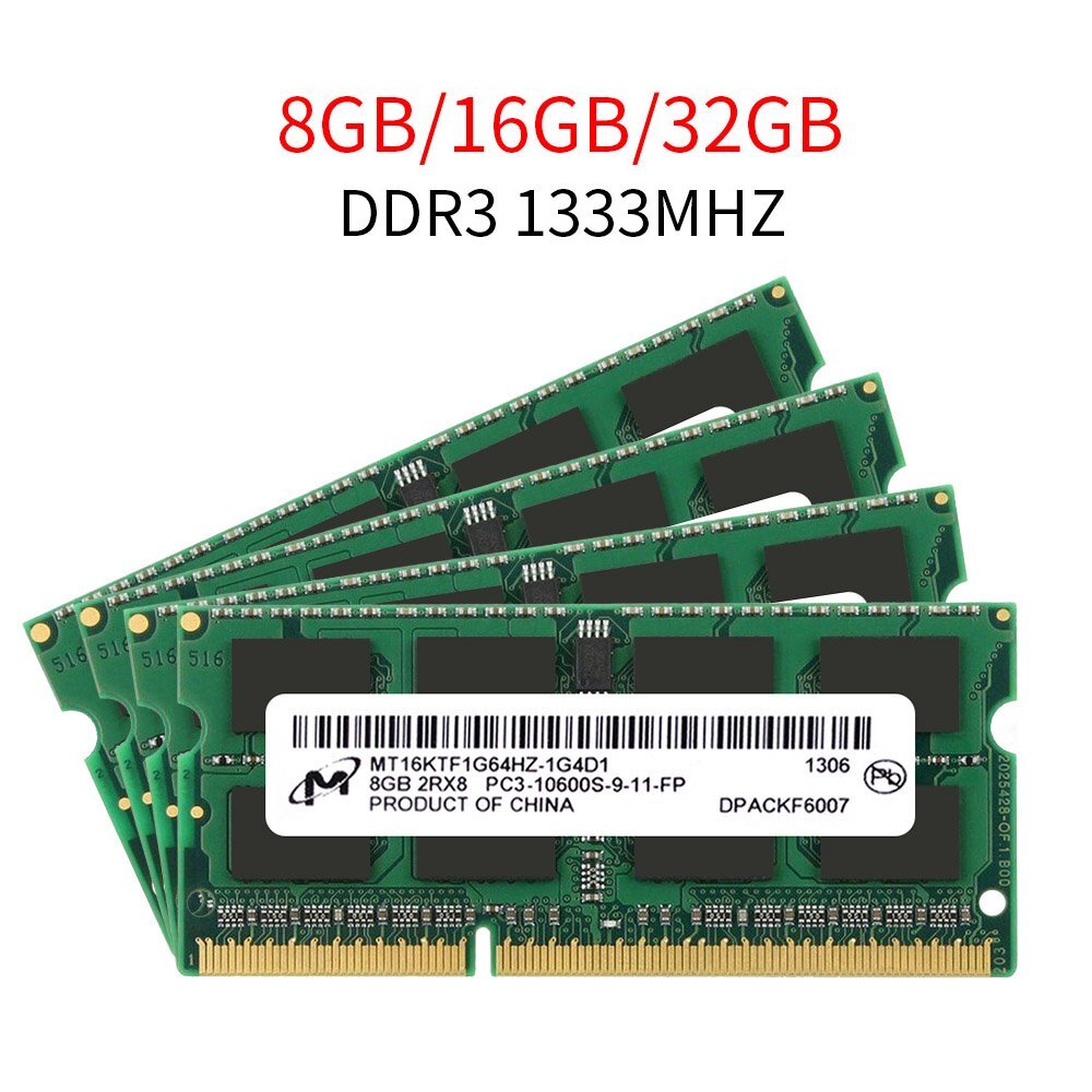 32GB 16GB 8GB DDR3 DDR3L 1333MHz 1600MHz 204Pin Laptop Memory SDRAM LOT