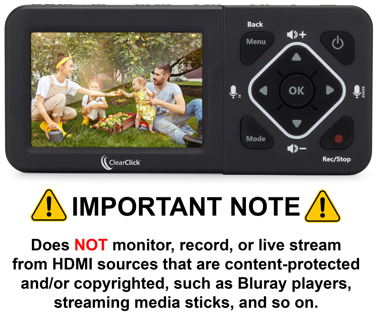 ClearClick HD Video Capture Box Ultimate HDMI Recorder VHS Camcorder To Digital